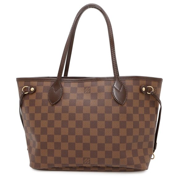 LOUIS VUITTON Red Damier Neverfull PM Tote Bag - Picture 1 of 13